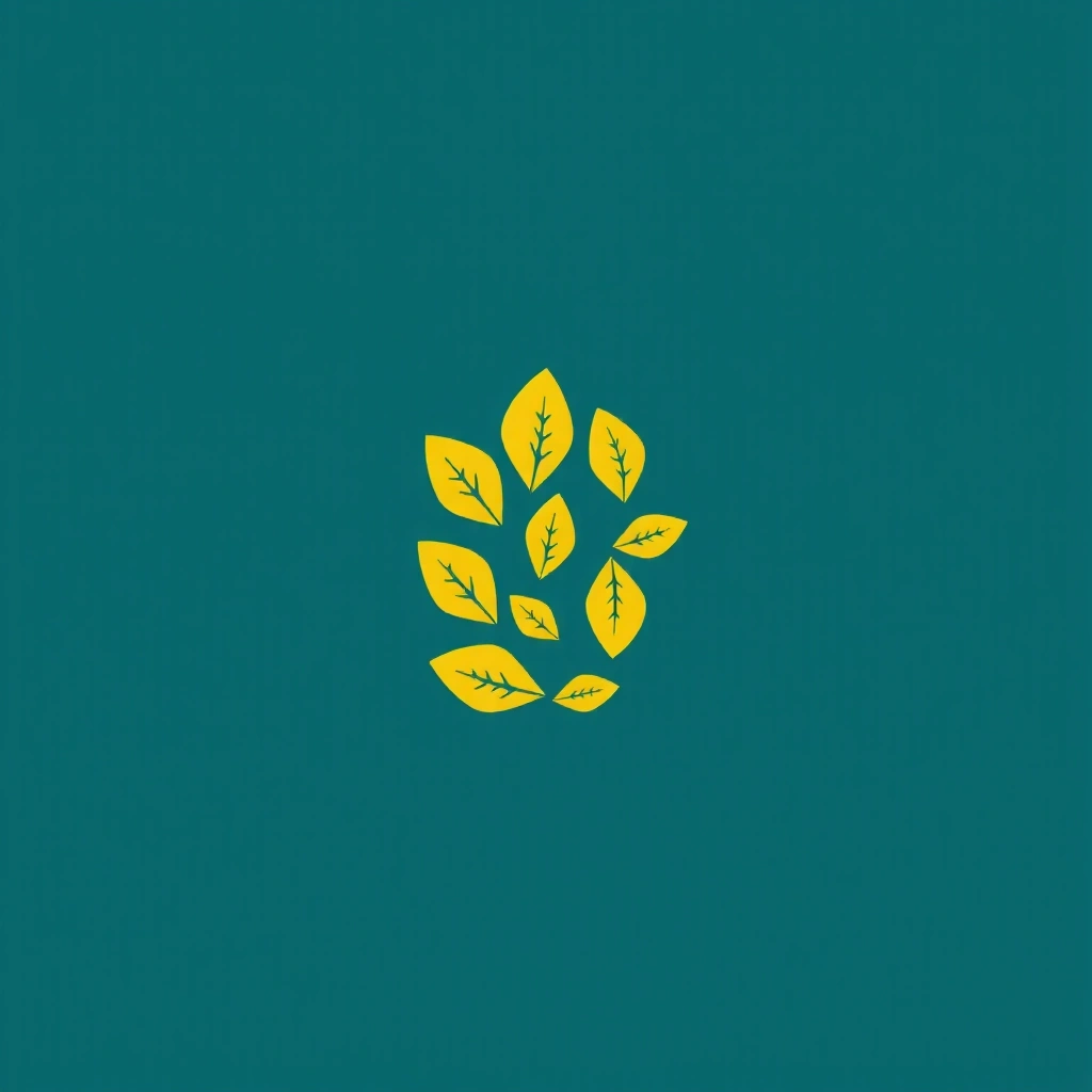 Abstract organic identity shape